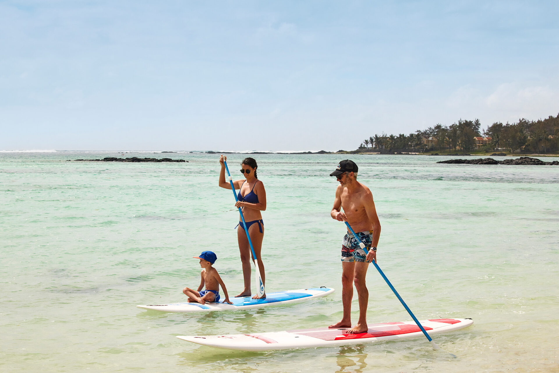 family padling