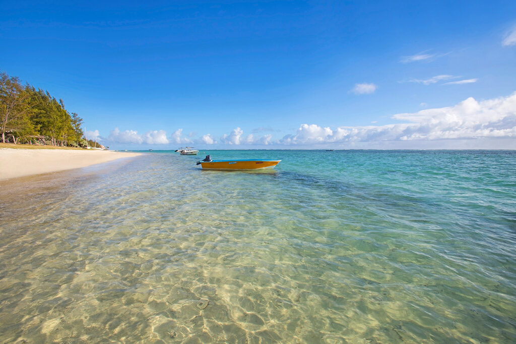 beach and boat