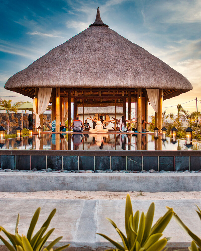 spa resort view