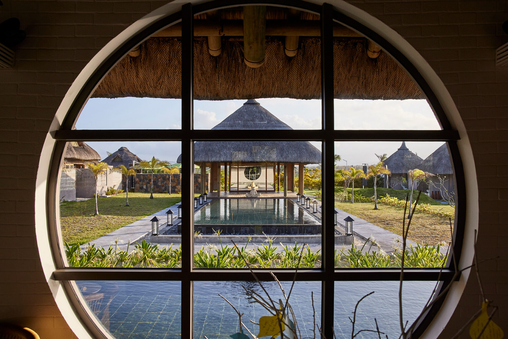 spa resort view