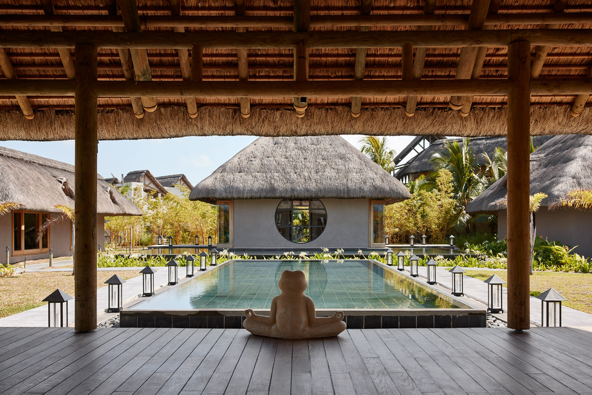 spa resort view