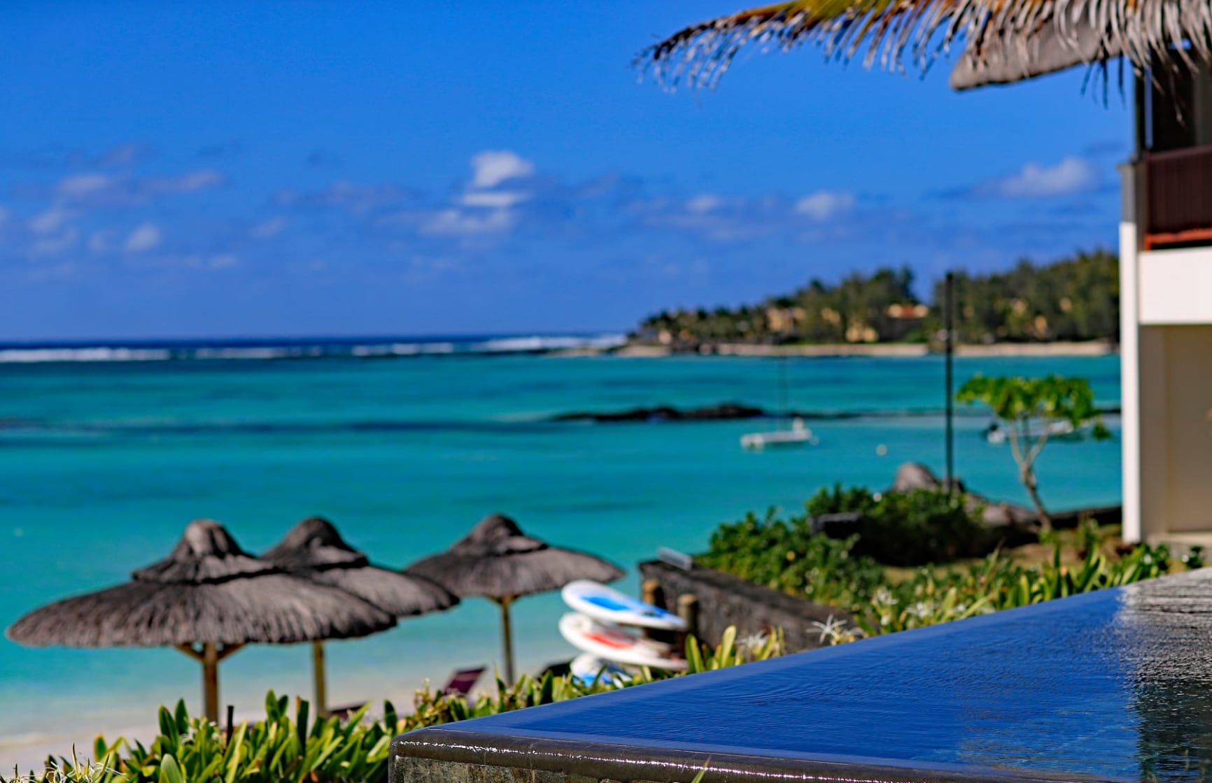 c mauritius beach view