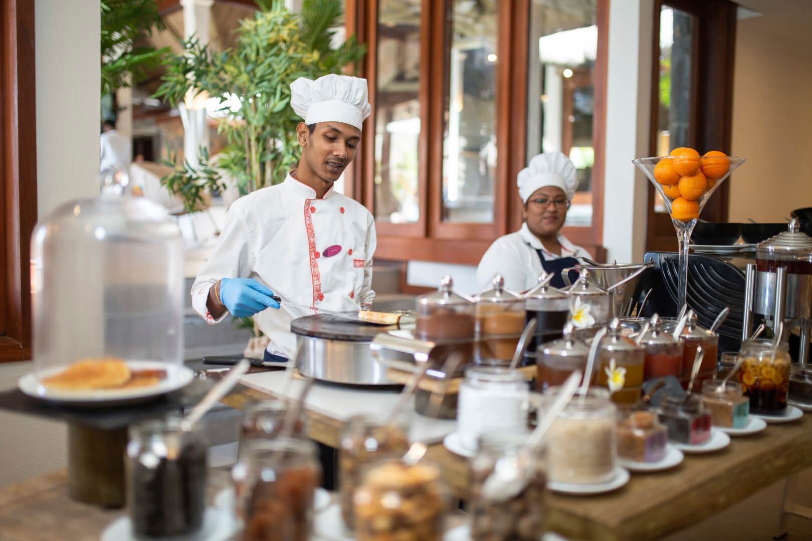 C Mauritius Brunch and two chefs