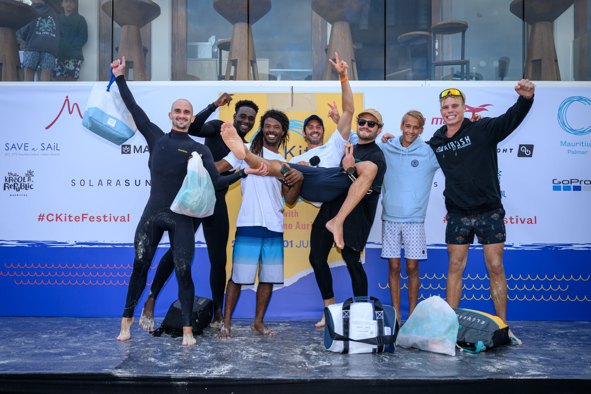 C Mauritius presents Day 2 of the 3rd edition of C Kite Festival 2024 with Antoine Auriol in Palmar, Mauritius